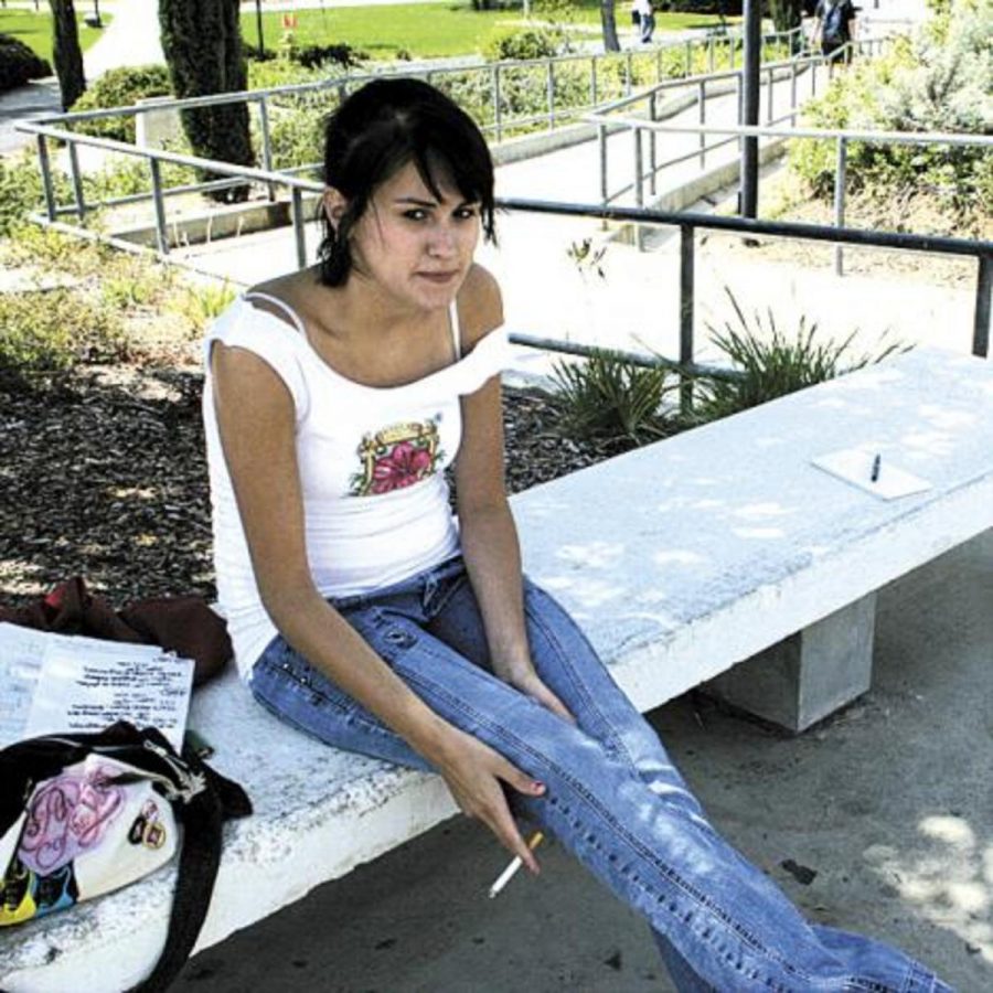 Students at Moorpark College discover that this fall the only designated smoking areas are the parking lots.