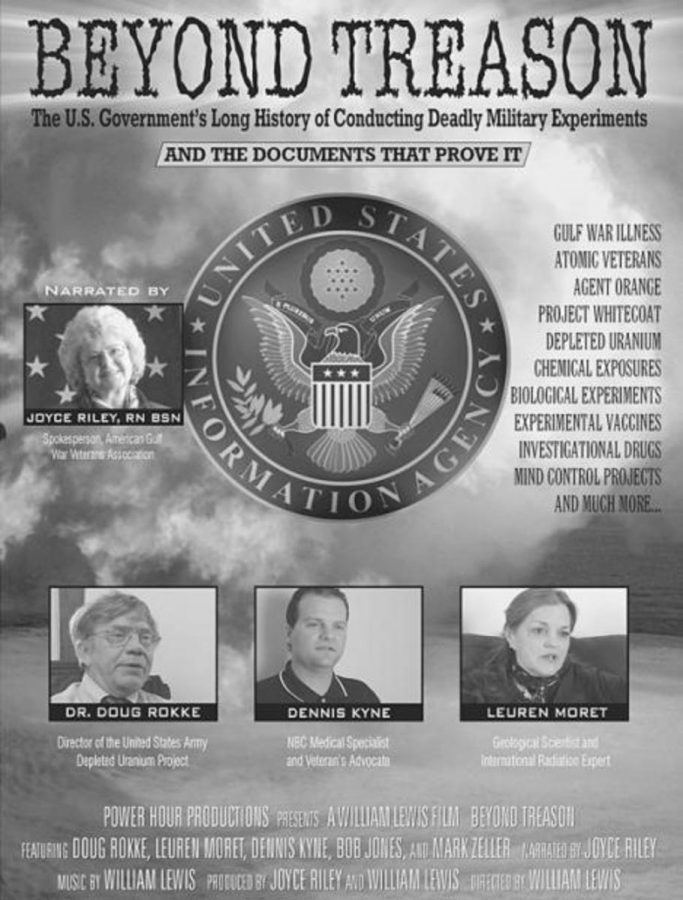 The anti-war film "Beyond Treason" will screen at VC Theater Friday at 7 p.m.