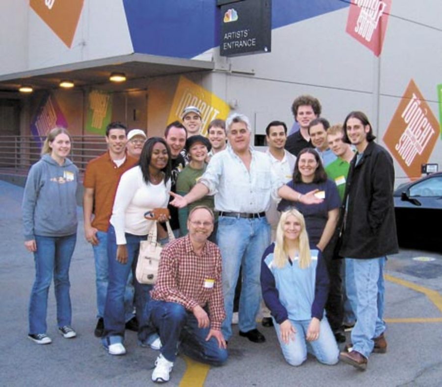 Moorpark College Television Directing and Editing class visited the NBC studios where they got to meet with Jay Leno.