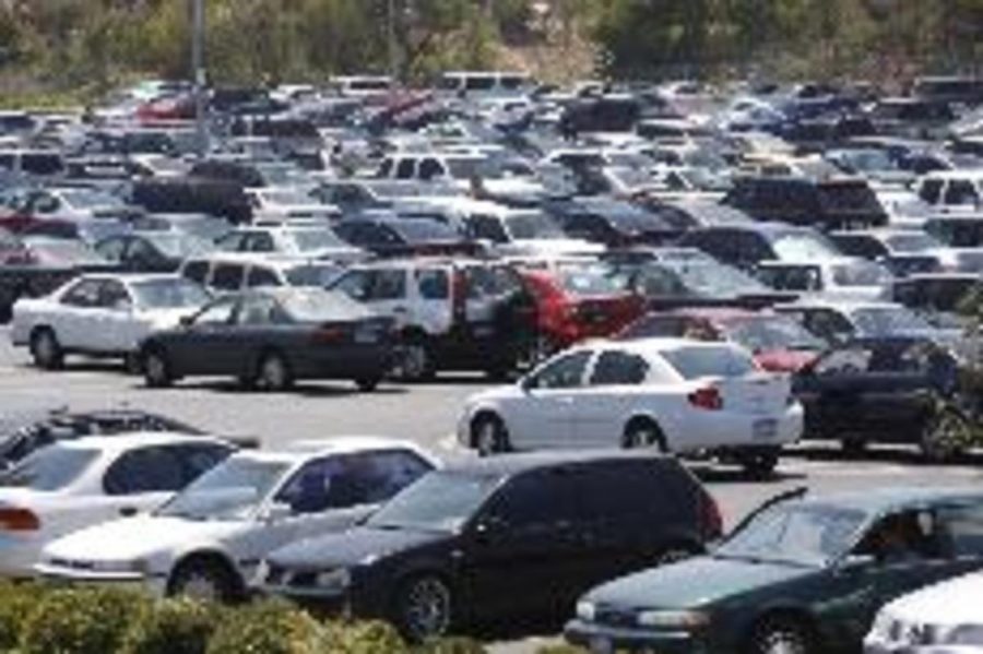 Congestion in Moorpark College's parking lots have given rise to new overflow lots and a carpool staging area at the Campus Plaza