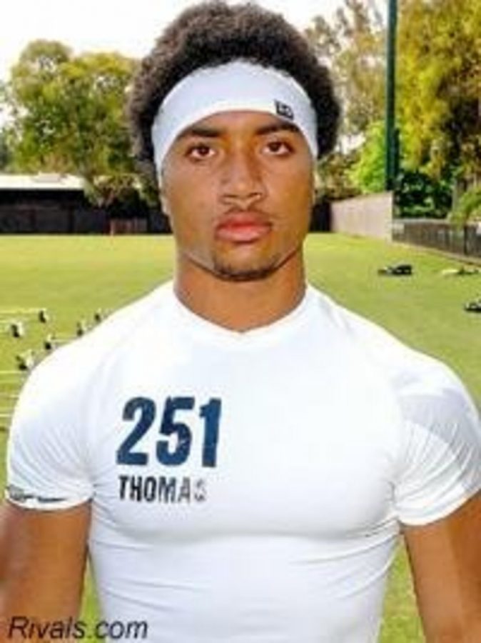 Jerell Thomas played running back and cornerback for the Moorpark College Raiders this season.