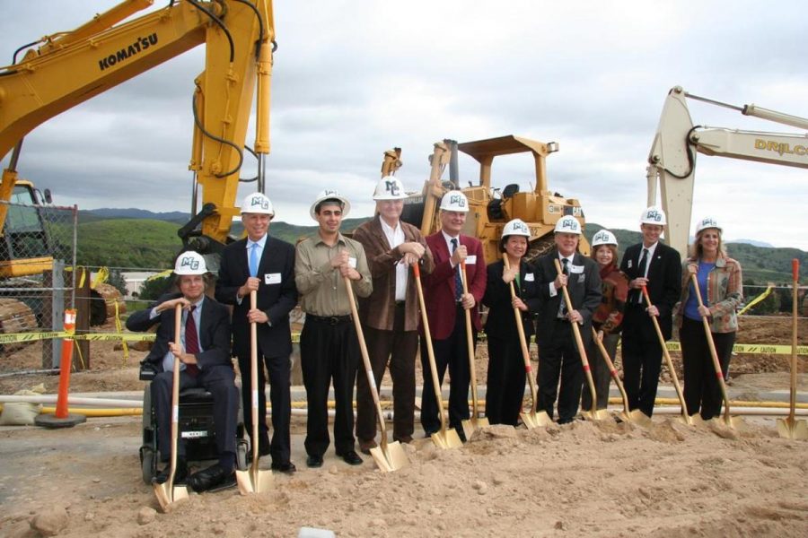 The Moorpark College administration, along with members of the Board of Trustees attended the groundbreaking ceremony for EATMs highly anticipated building on March 2.