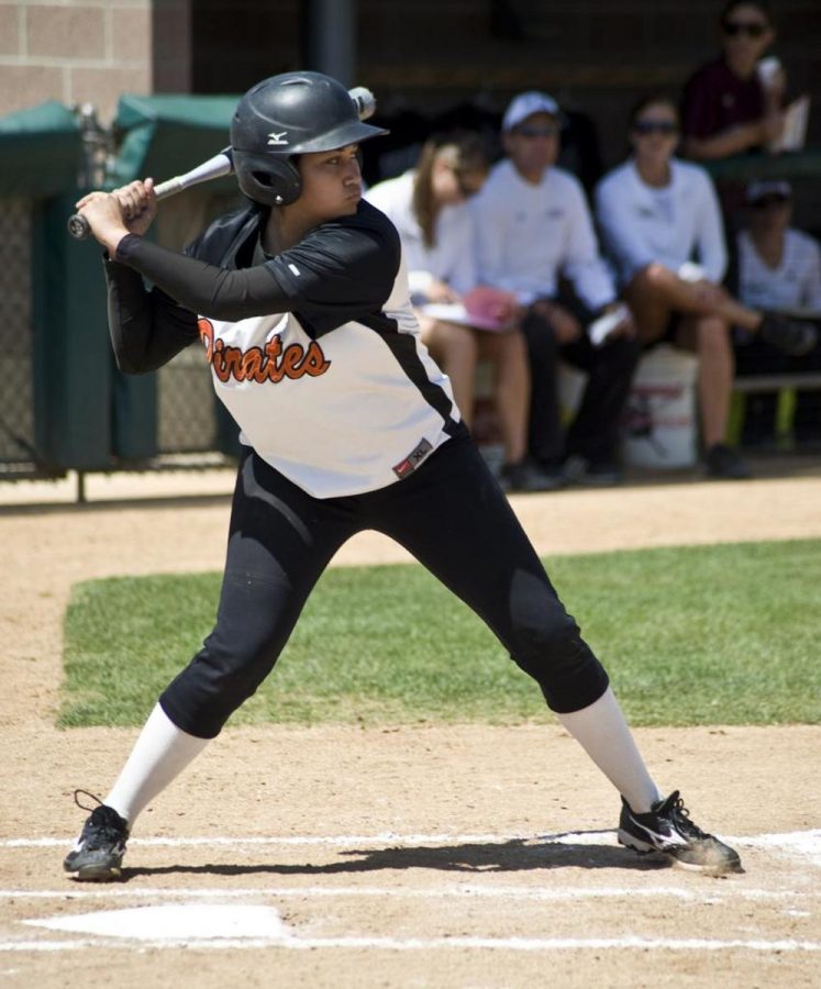 A Ventura College player bats during the game one of a three game series against Mt. Sac in the May 1 So. Cal Regionals.