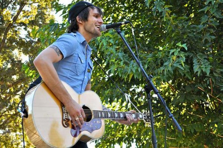 Singer Martin Johnson of the band Boys Like Girls not only performed but shared his own experiences with suicide.