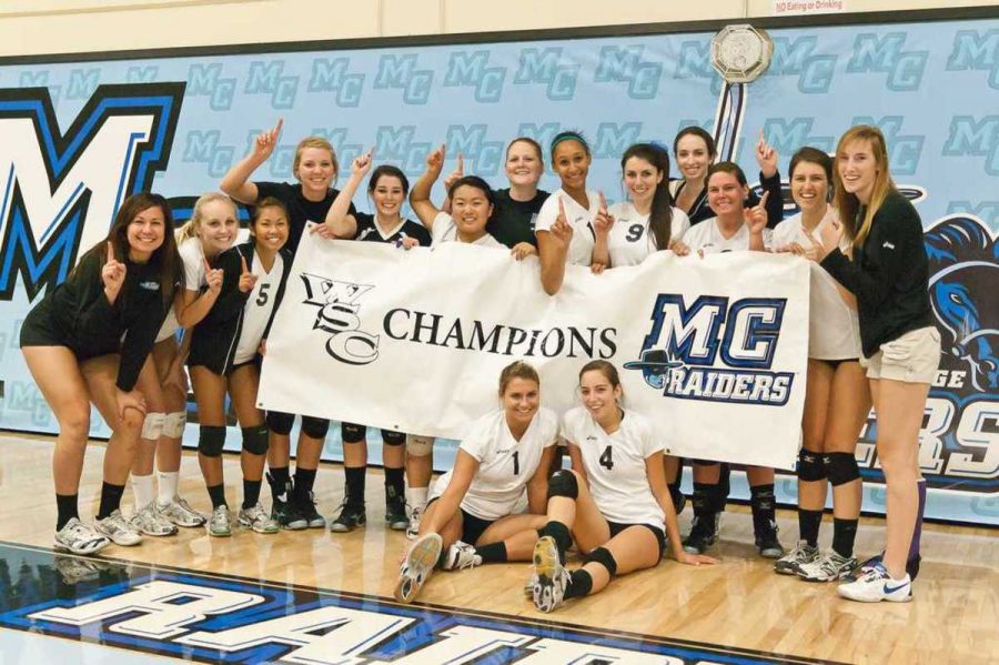 The 2010 WSC Moorpark College Womens Volleyball Champions