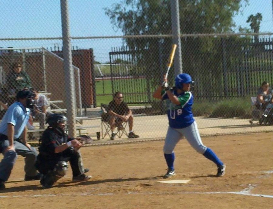 Priscilla Garcia stepped up to bat for the first time January 29.