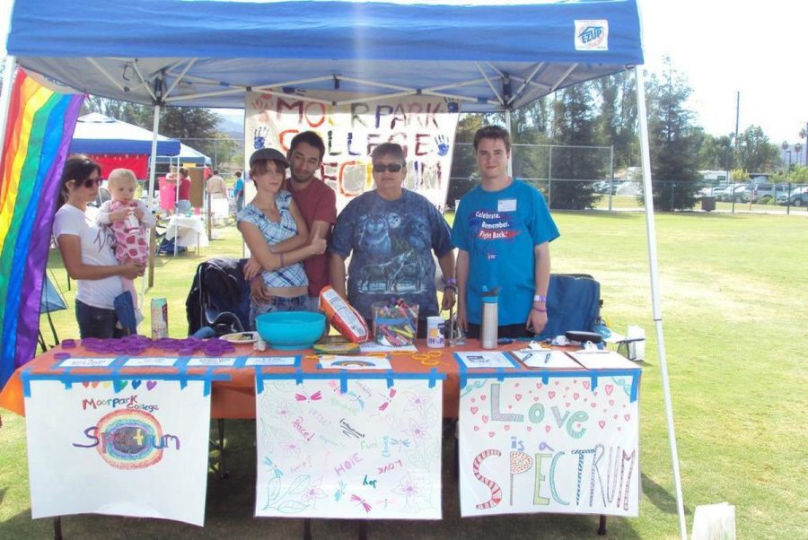 Spectrum's spirt day booth on  Oct. 22 at Moorpark college