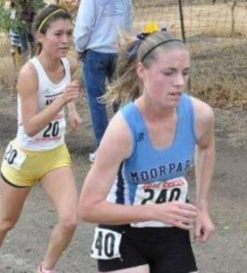 Megan McNally at the State Championships.