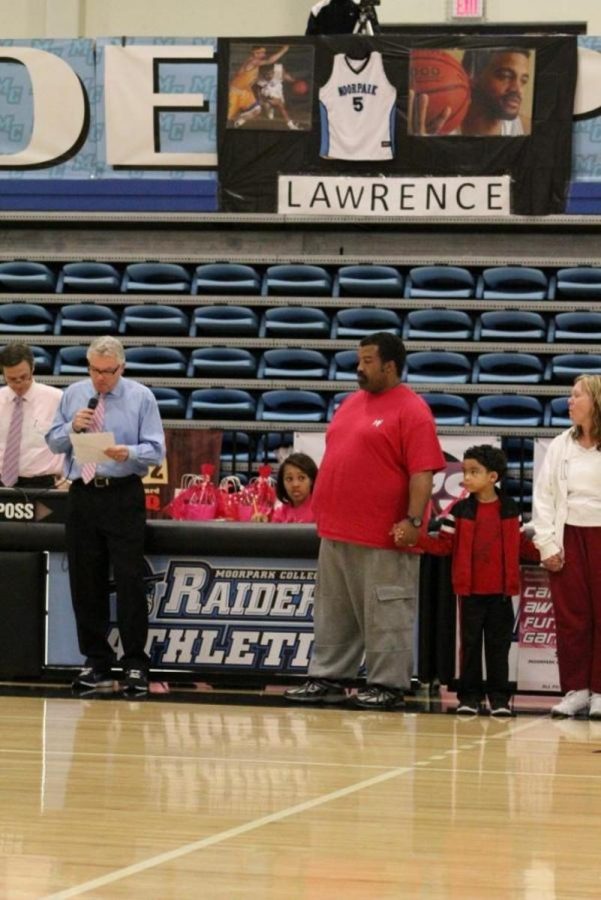 Lawrences jersey is the first to be retired at MC.