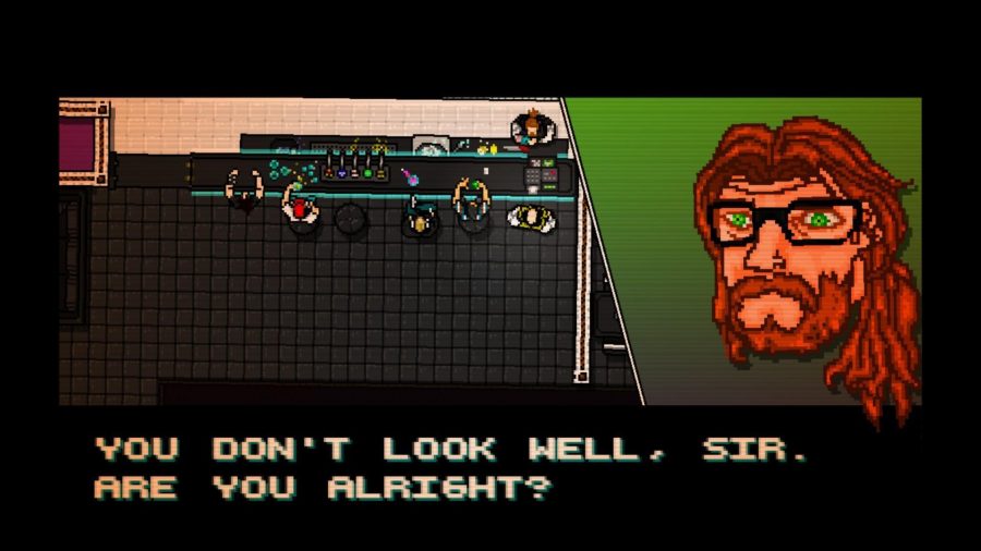 Screenshot of "Hotline Miami". Courtesy of Devolver Digital