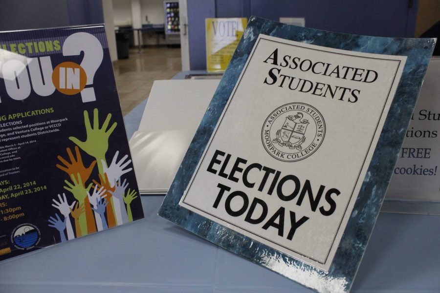 The Associated Students elections took place in the Campus Center on Tuesday, April 22.