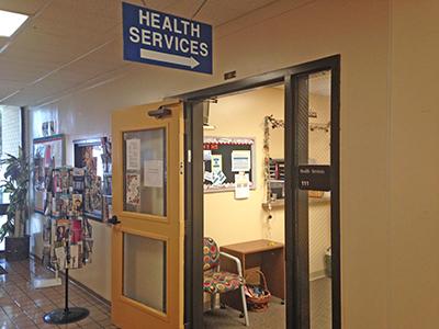 The Health Center, located in the Administration building, offers many resources to help keep students comfortable and healthy so they can remain successful Photo credit: Jessica Frantzides