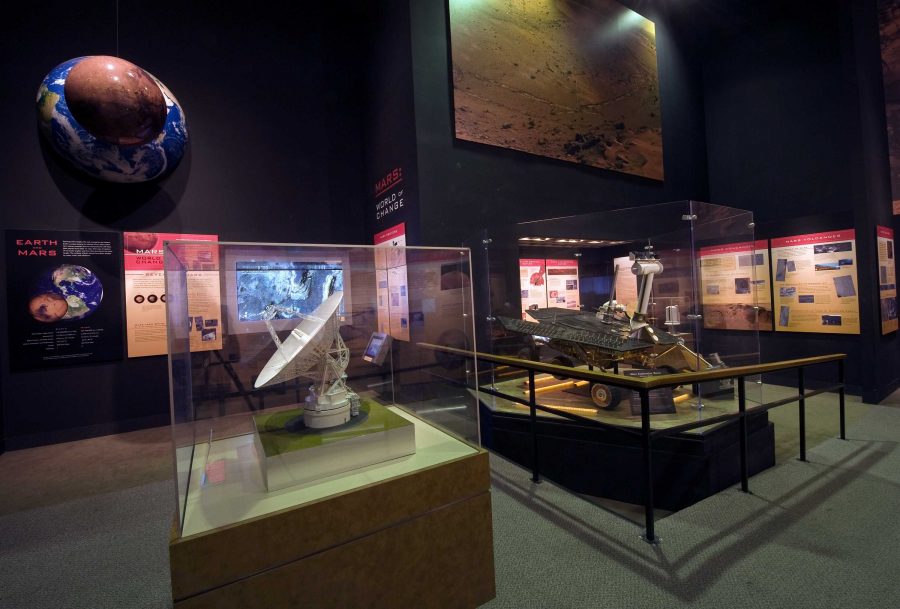 Mars exhibit at the Smithsonian. Colonization of Mars inevitably near. Photo credit: Jon Suarez