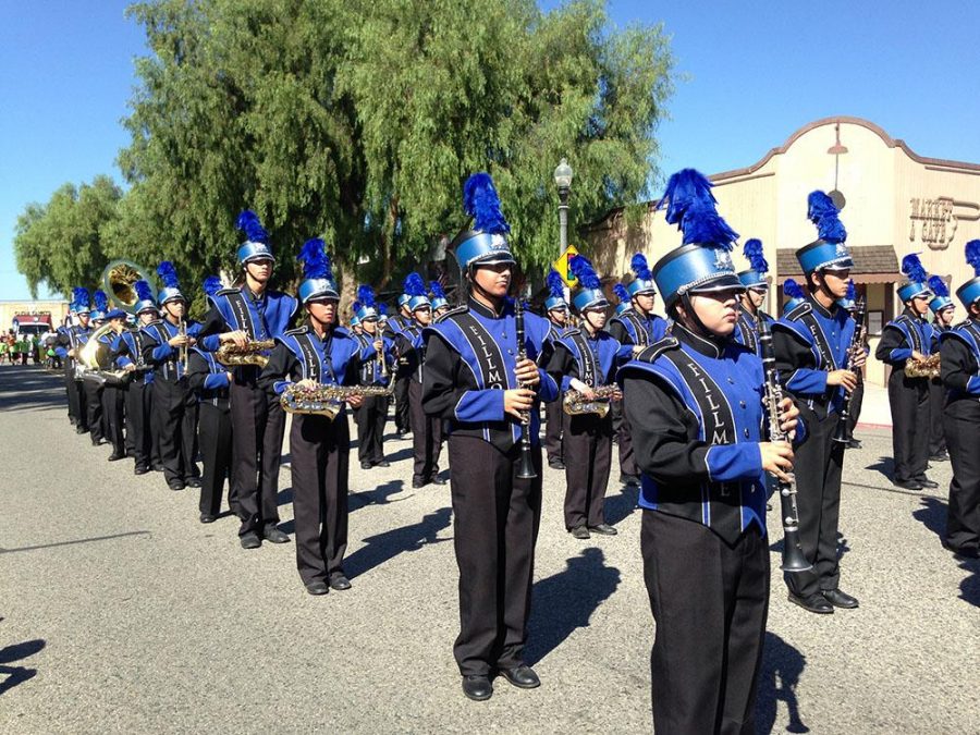 A marching band travels down High Street during Moorpark Country Days Photo credit: Kayla Colon