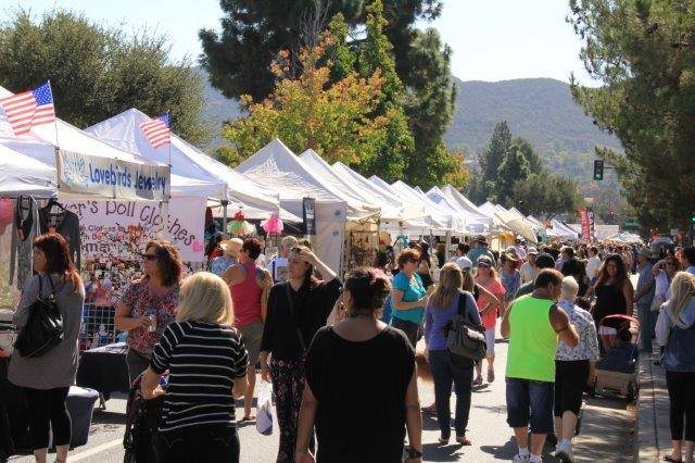 Attendees walk through last years Thousand Oaks Street Fair. The fair attracts up to 20,000 visitors.