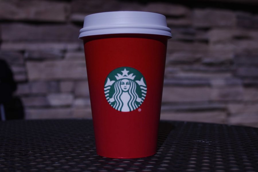 The+notorious+Starbucks+red+holiday+cup.+Photo+credit%3A+Molly-Anne+Dameron