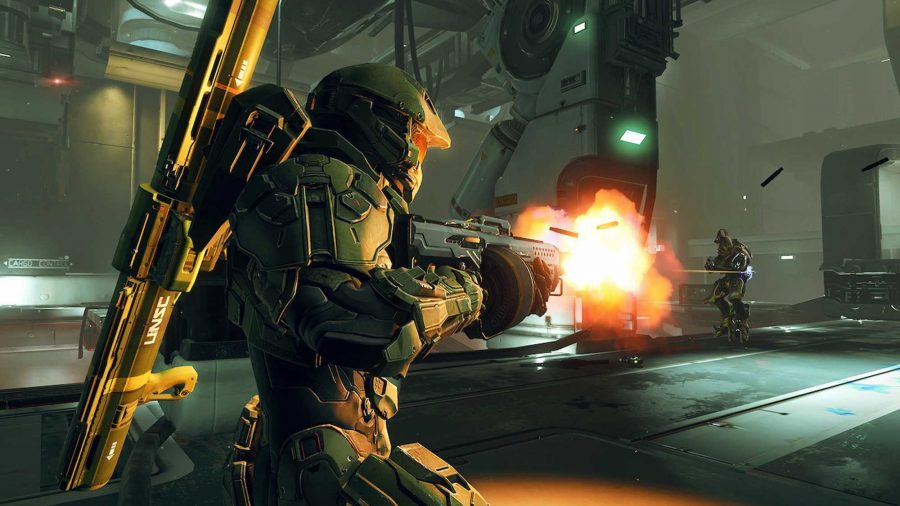 A screenshot from 343 Industry's "Halo 5: Guardians."