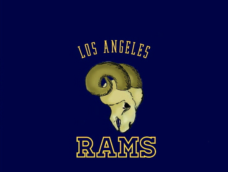 Los Angeles Rams logo concept rendering. Photo credit: America Castillo
