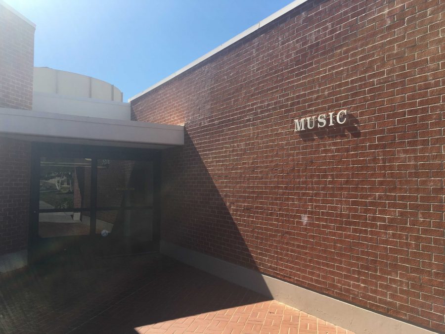 The Moorpark College Music Building, where students can take courses in order to obtain the Music Technology Certificate of Achievement. Photo credit: Spencer White