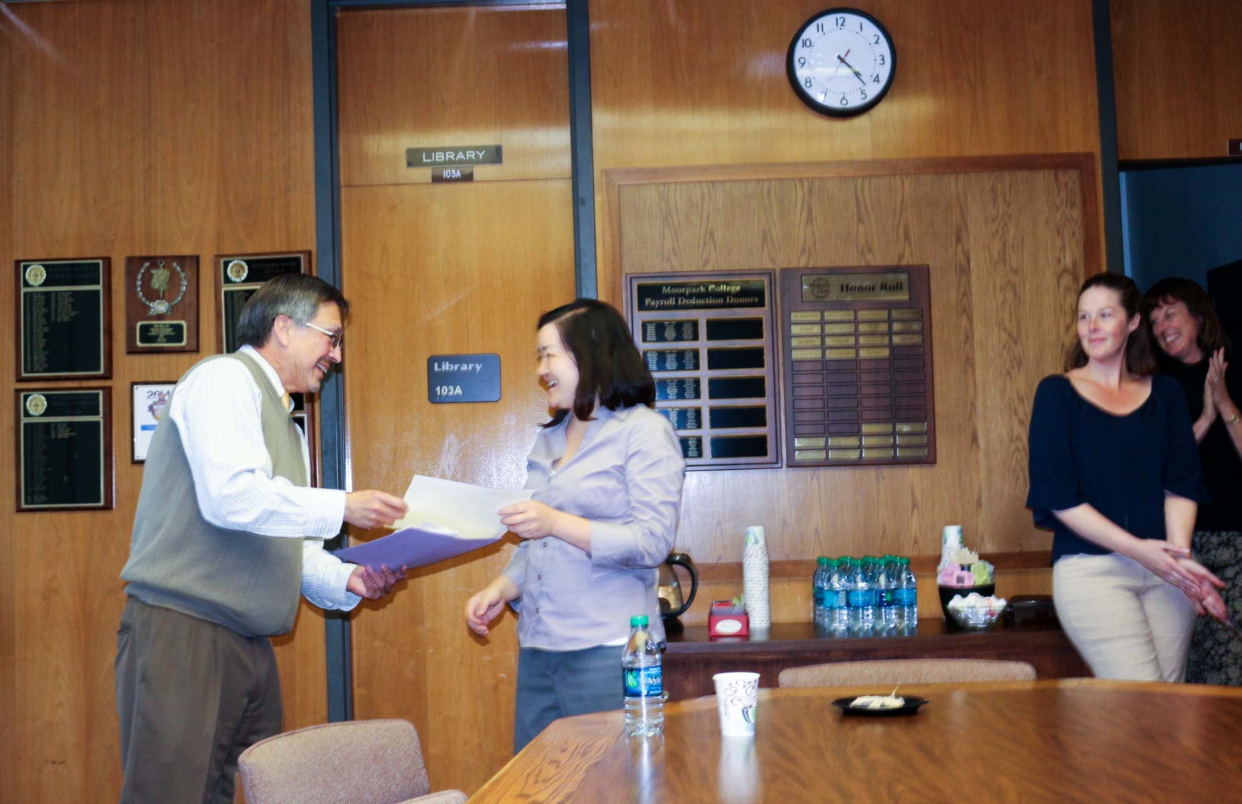 Awards ceremony honors newly-tenured faculty