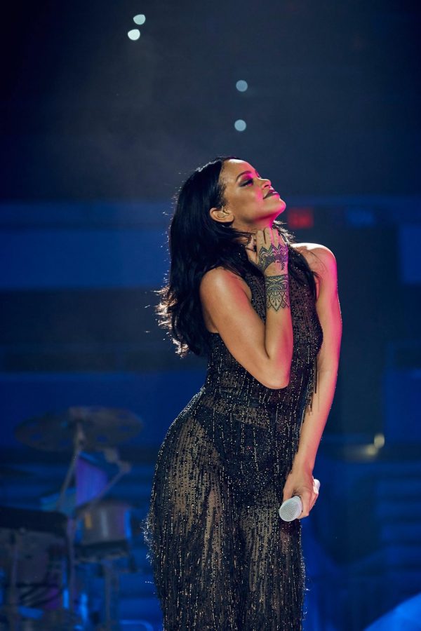 Rihanna impresses with her singing and her dances moves on Wednesday, May 4 at The Forum in L.A. Photo credit: The Forum