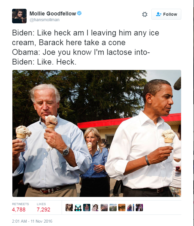 A distraction from election drama, memes on Vice President Biden ...