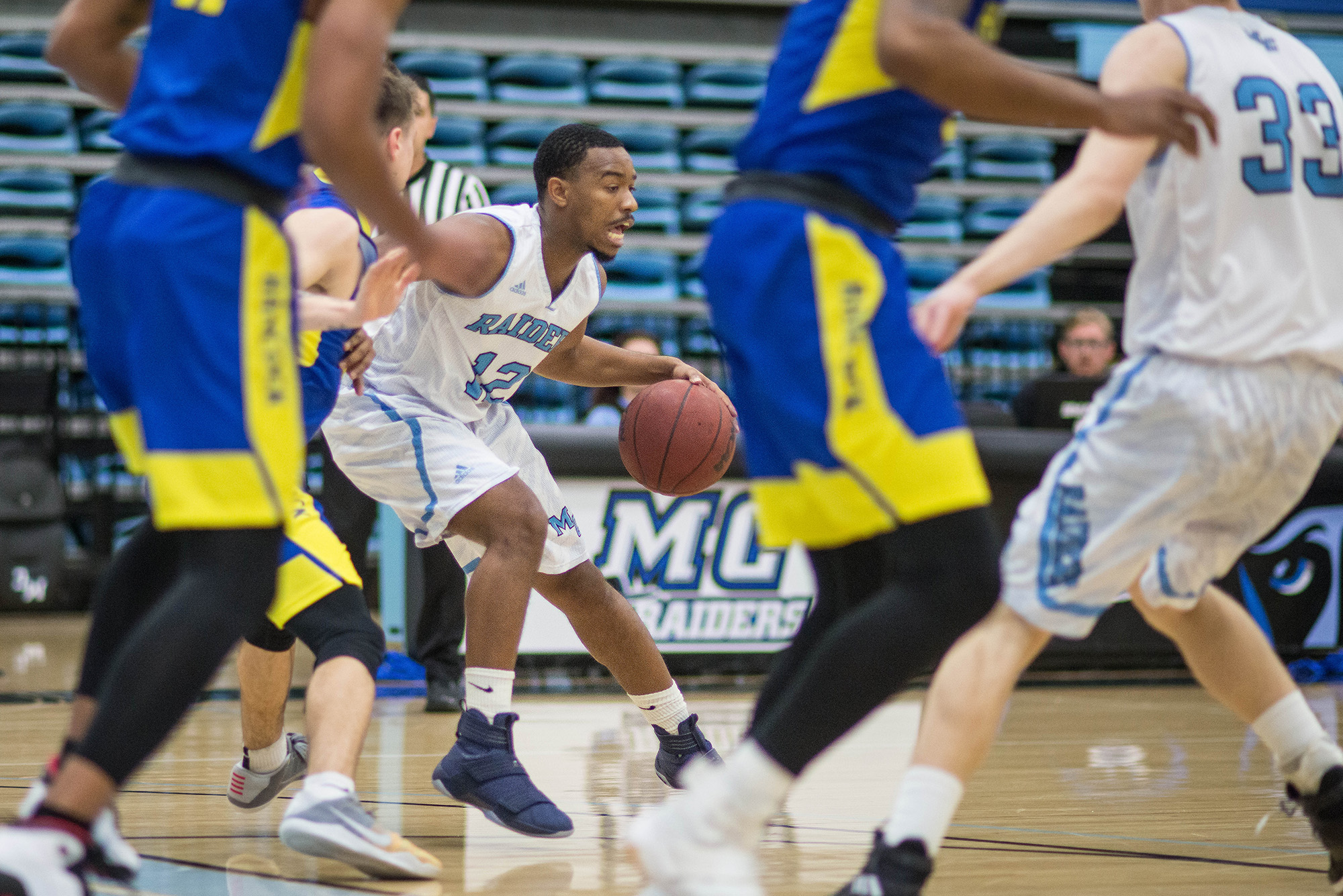 Raiders defeated Allan Hancock College in an enthralling 101-88 game on Wednesday night, Jan. 18.