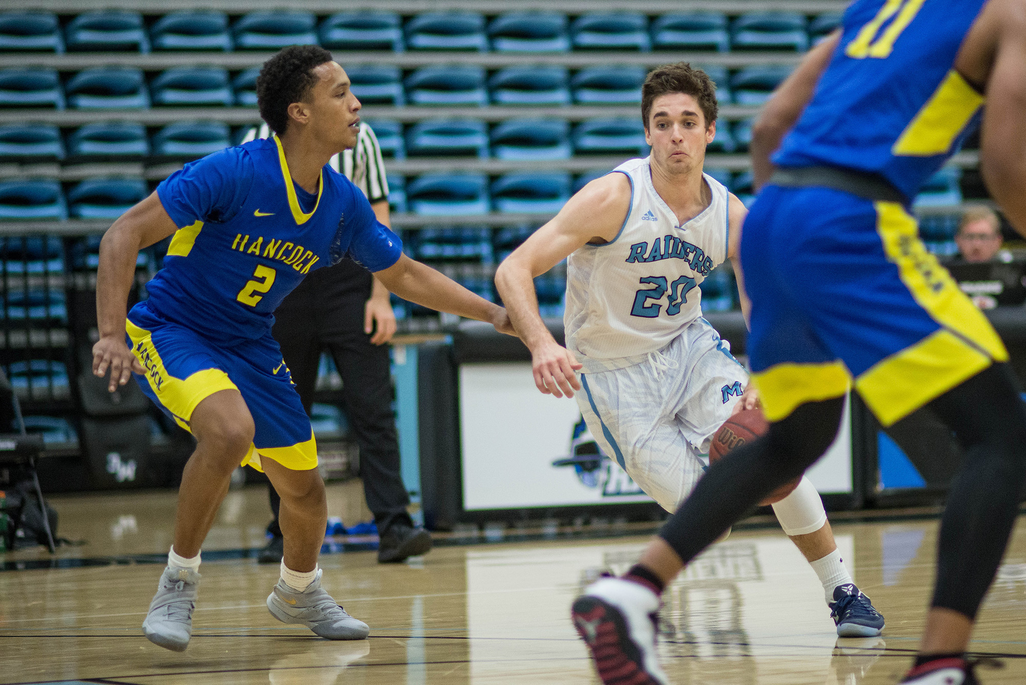 Raiders defeated Allan Hancock College in an enthralling 101-88 game on Wednesday night, Jan. 18.