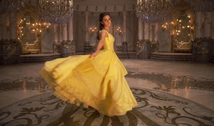 Emma Watson as Belle in Disney's BEAUTY AND THE BEAST, a live-action adaptation of the studio's classic animated film.