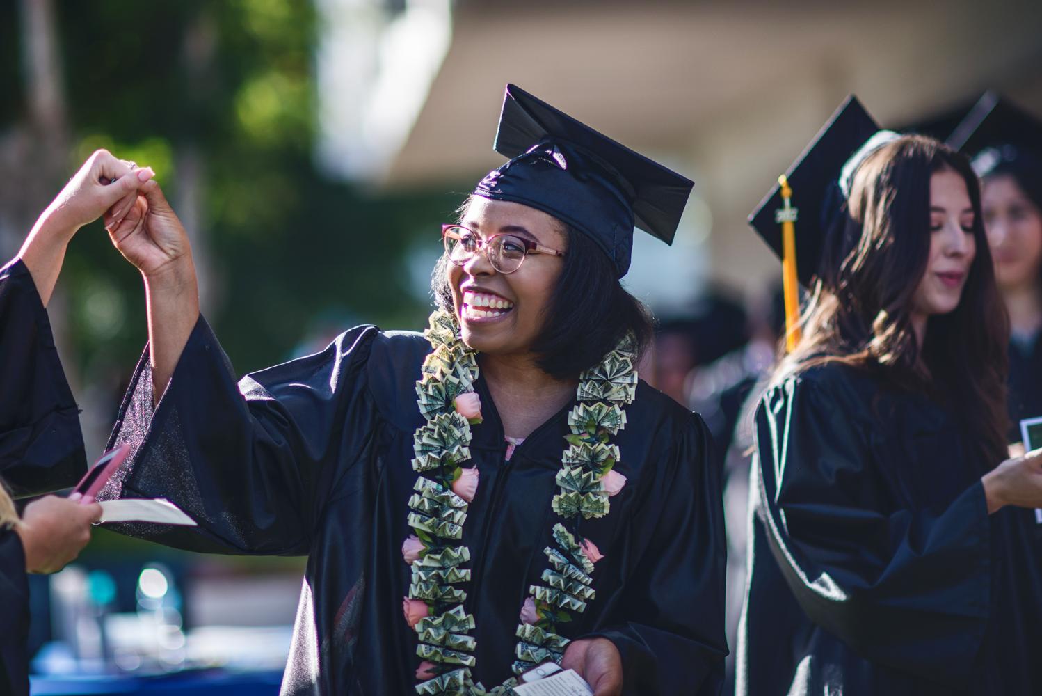 Grads leave ceremony teary-eyed, hopeful