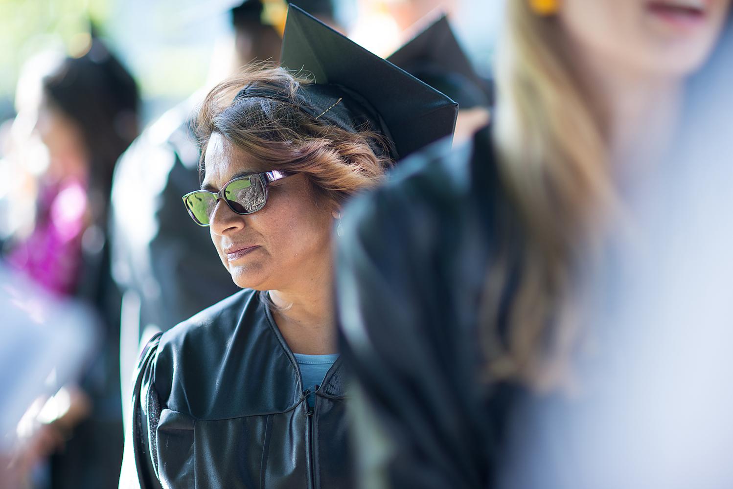 Grads leave ceremony teary-eyed, hopeful