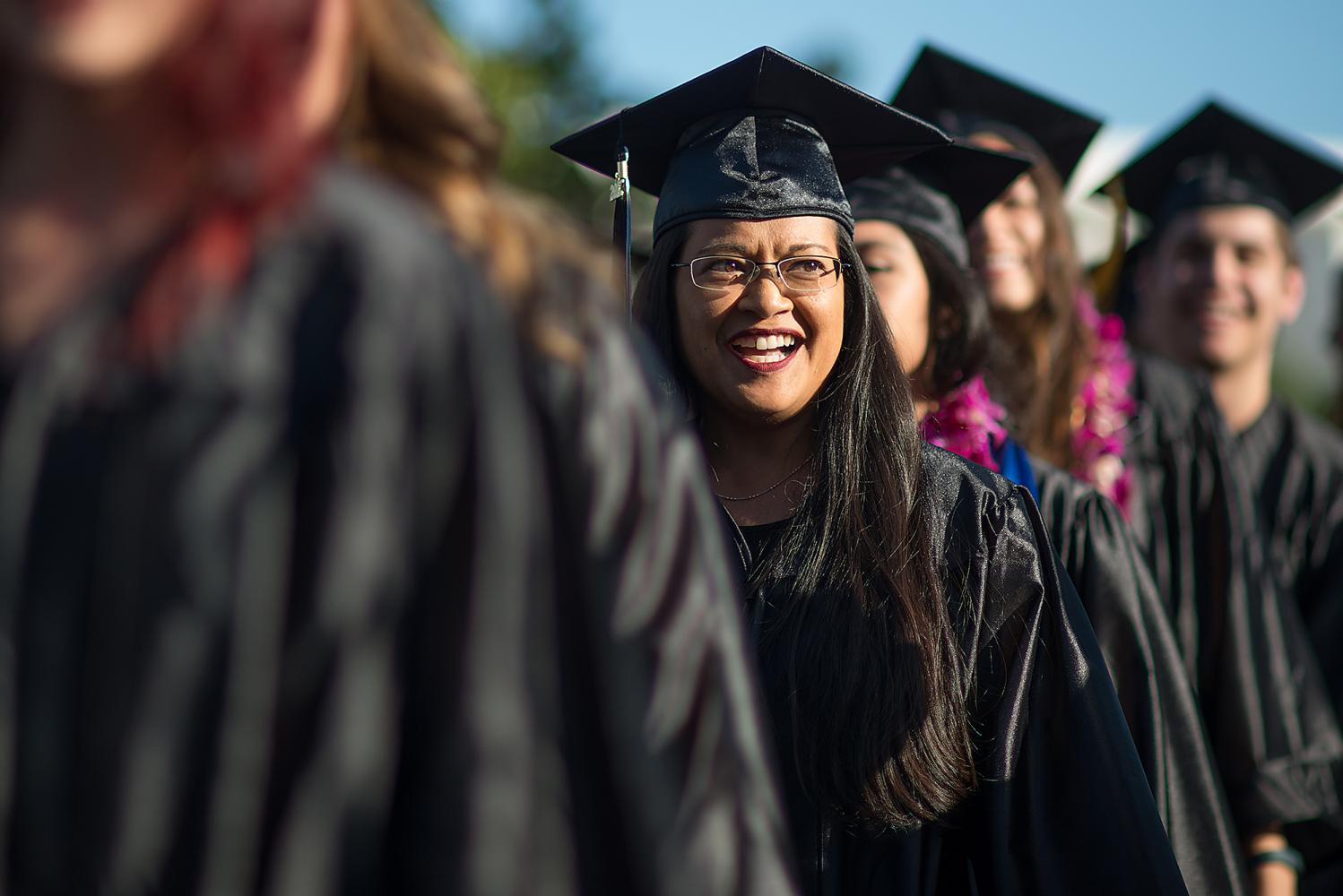 Grads leave ceremony teary-eyed, hopeful