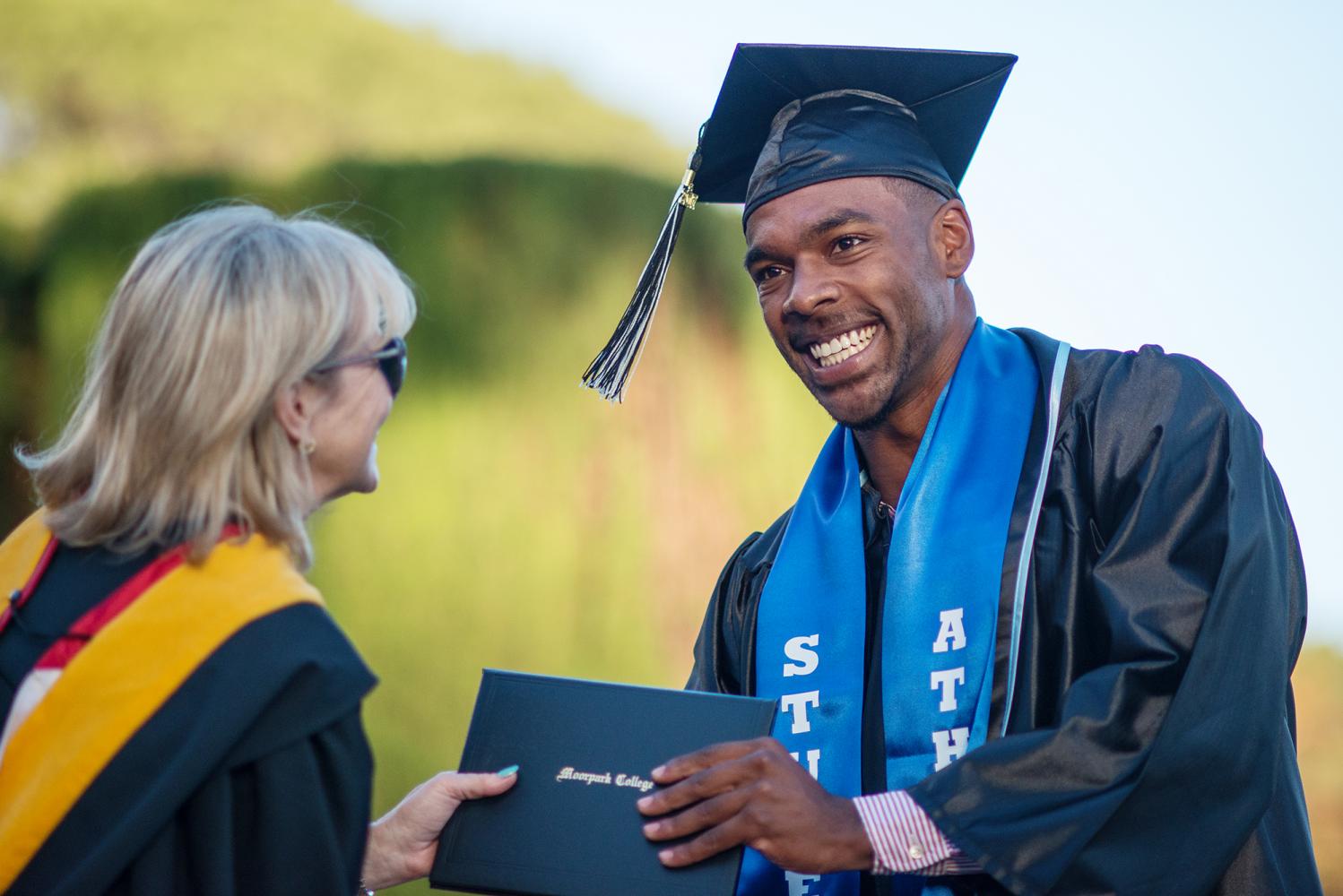 Grads leave ceremony teary-eyed, hopeful