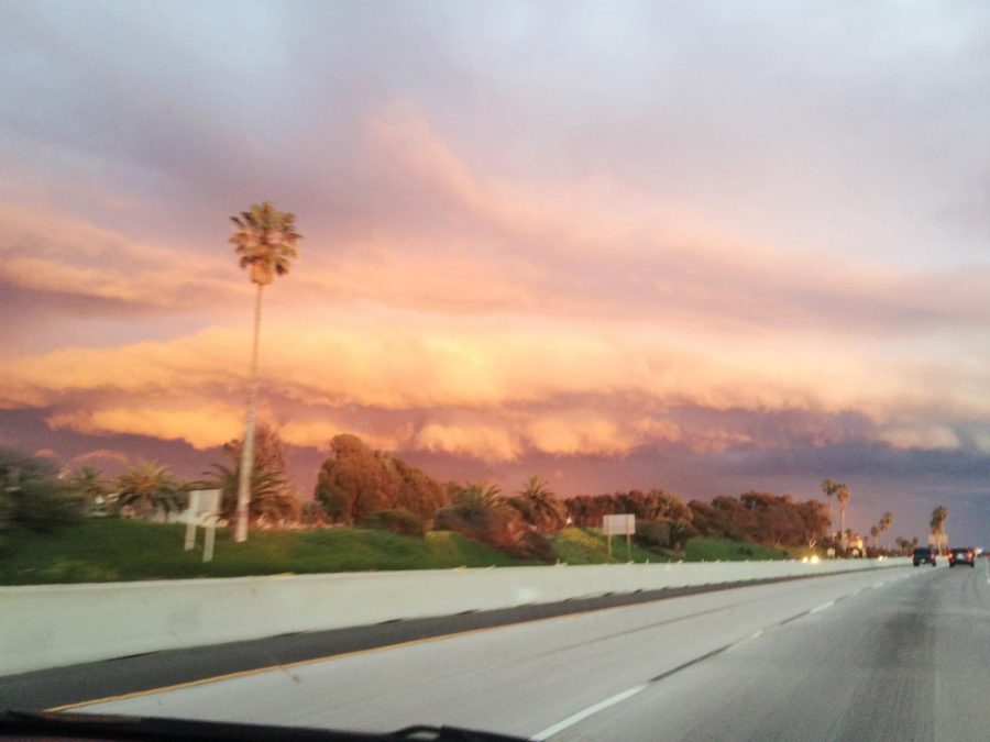 The 101 in Santa Barbara after a recent rainstorm. Photo credit: Stephanie Lamore