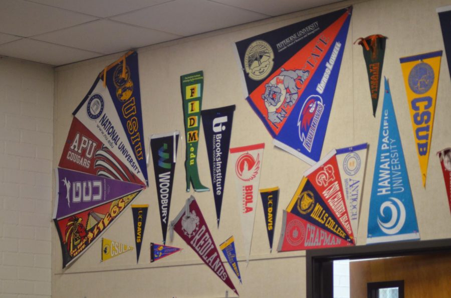The+Transfer+Center+is+filled+with+banners+of+the+various+colleges+that+students+transfer+to.+Photo+credit%3A+Alec+Kamburov
