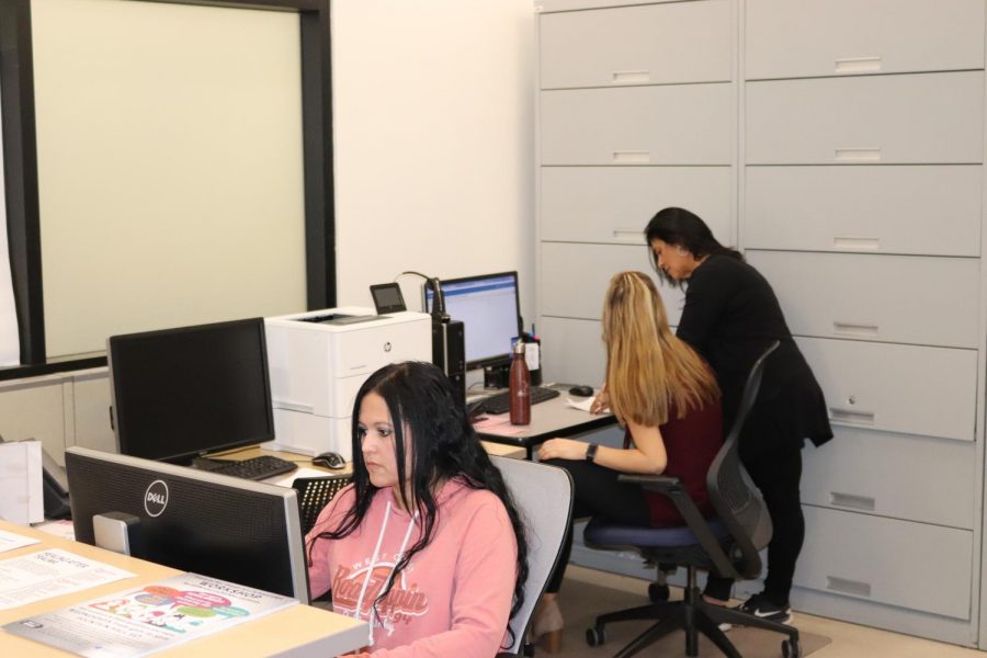 The Financial Aid staff are working hard to help students get through the obstacles that have risen due to the government shutdown. Photo credit: Luis Miron
