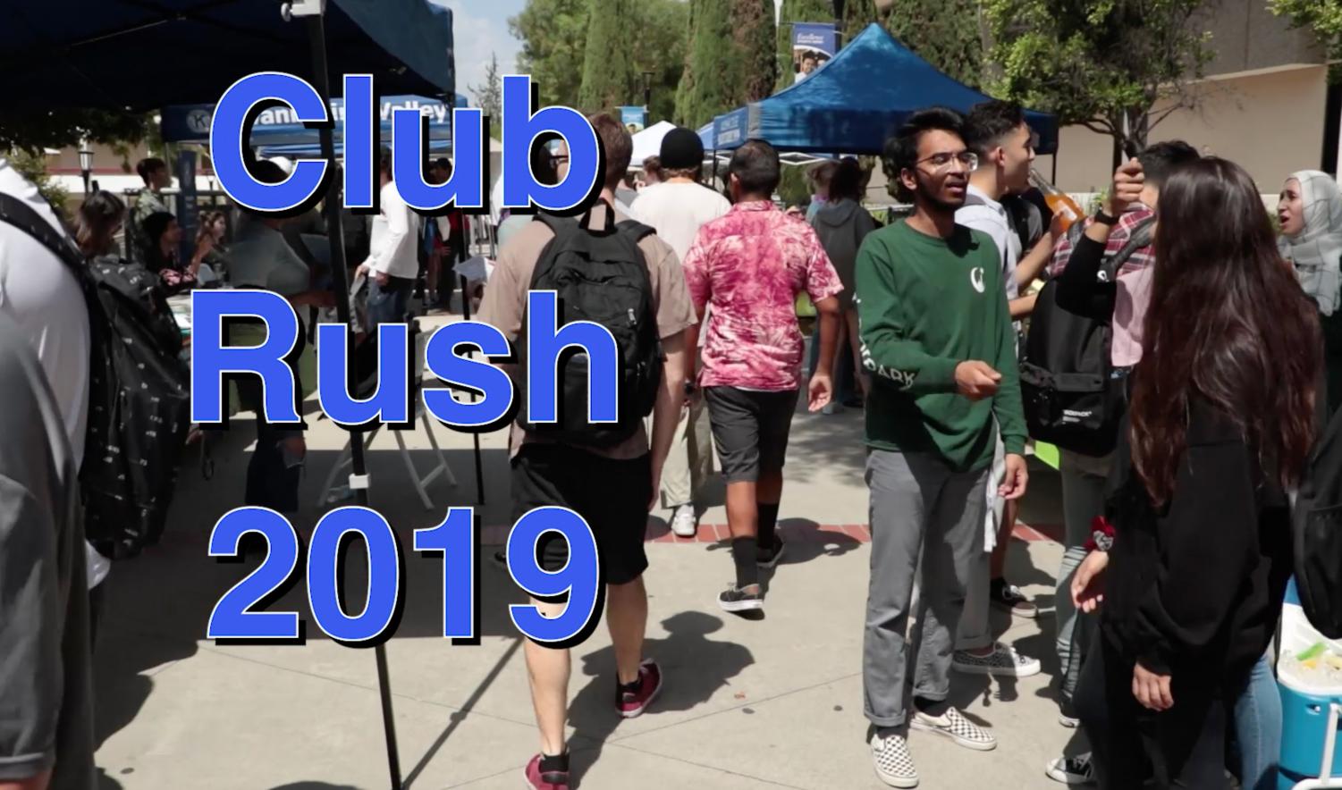 Fall semester Club Rush offers students the chance at joining new