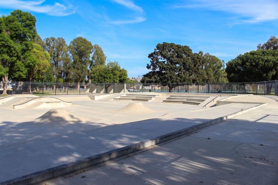 All non-essential locations, including skate parks, remain closed to the community in hopes to stop of the spread of COVID-19 on Thursday, May 7, Camarillo, Calif.