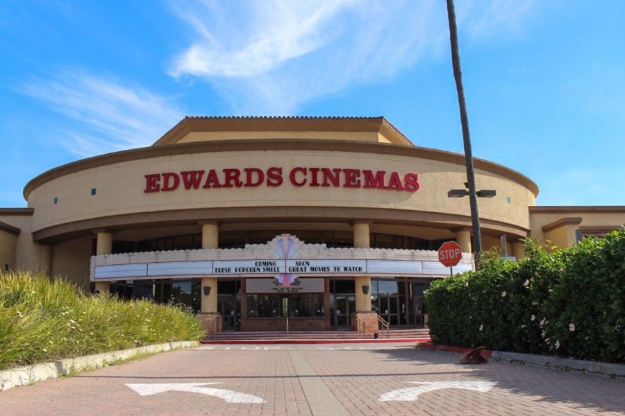 The+Edwards+Cinemas+remains+closed+in+Camarillo%2C+Calif.+on+Thursday%2C+May+7%2C+with+the+marquee+displaying+the+message%3A+Coming+Soon%2C+Fresh+Popcorn+Smell%2C+and+Great+Movies+to+Watch.