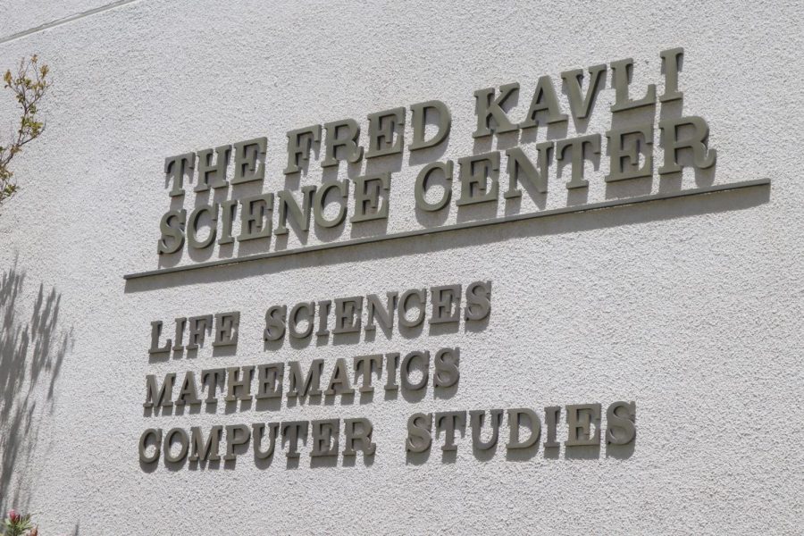 The+Fred+Kavli+Science+Center+on+May+10%2C+2022.+The+center+consists+of+multiple+departments+at+Moorpark+College%2C+including+Life+Sciences.+Photo+credit%3A+Shahbano+Raza