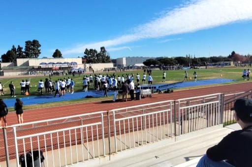 The Moorpark Raiders and the Allan Hancock Bulldogs on the field to compete for the 2022 Strawberry Bowl. The Strawberry Bowl on Nov. 26 took place in Santa Maria, CA. Photo credit: Special to MR