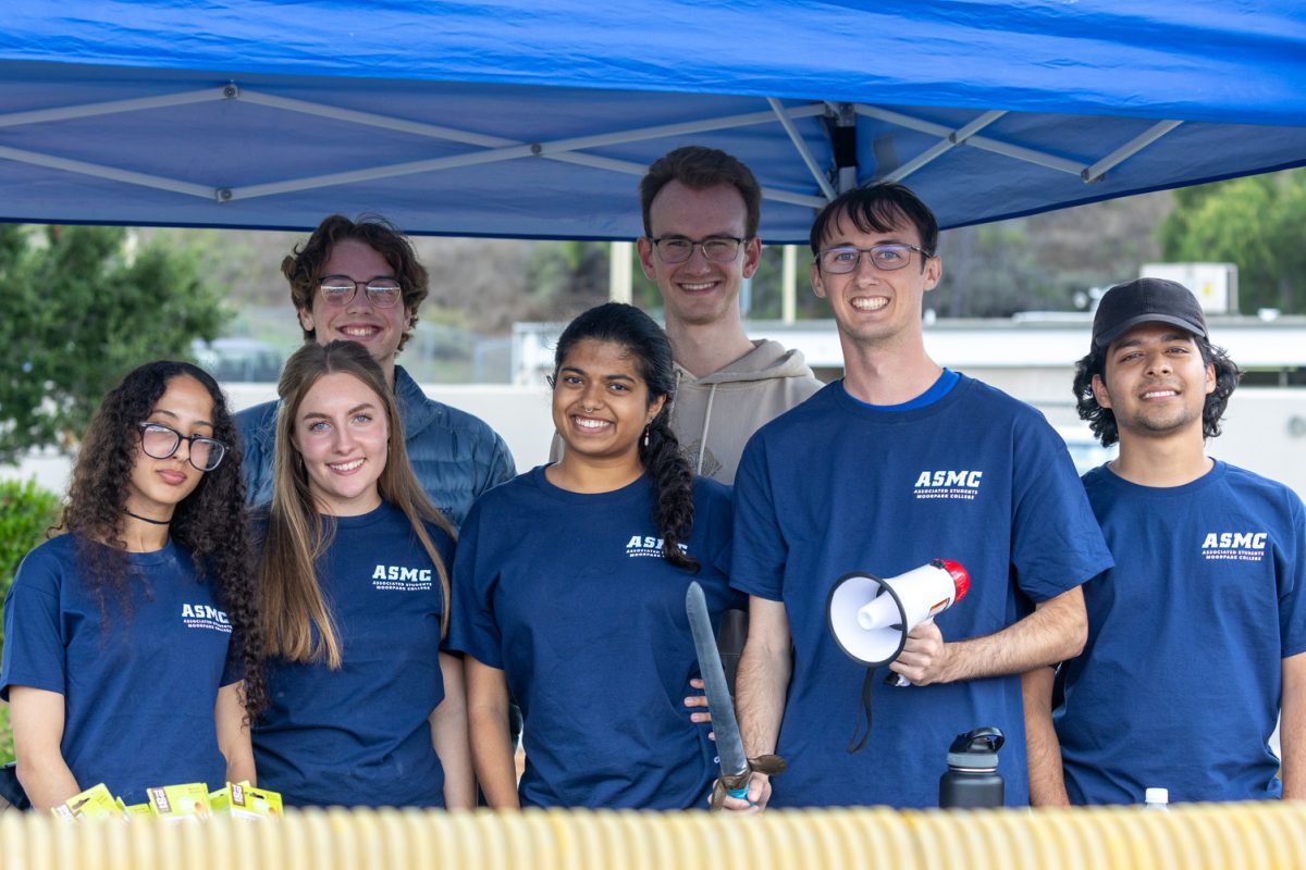 The 2023-24 Associated Students of Moorpark College Board of Directors at the Moorpark College Homecoming game on Sept. 30, 2023. Photo credit: Heidi Martin