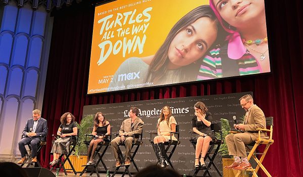 John Green and Hannah Marks’ L.A. Times Festival of Books screen debut of “Turtles All the Way Down” gets high marks from attendees