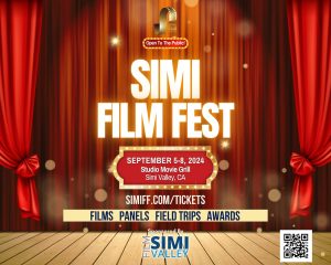 A promotional poster for the Simi Film Fest at Studio Movie Grill in Simi Valley, Calif. Image courtesy of Simi Film Fest.