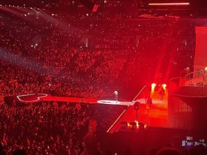 Sabrina Carpenter performs "Fast Times" at her Crypto.com Arena show on Nov. 15, 2024 in Los Angeles, Calif. Photo credit: Maddy Dion